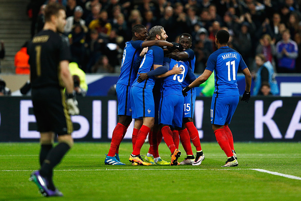 during the International Friendly match between France and Russia held at Stade de France on March 29, 2016 in Paris, France.