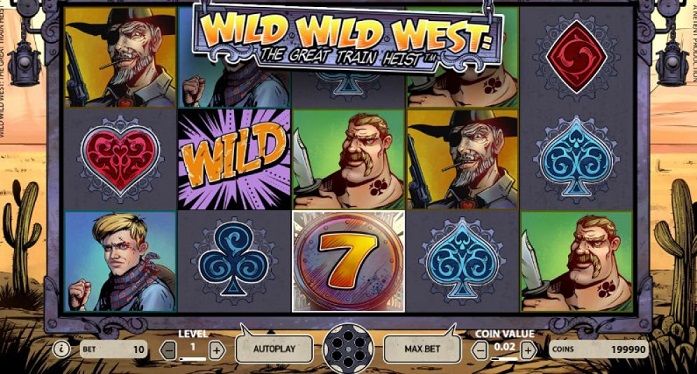 HappyLuke Vietnam Online Casino preview of Wild Wild West slot game