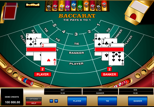 Baccarat game at HappyLuke Vietnam online casino