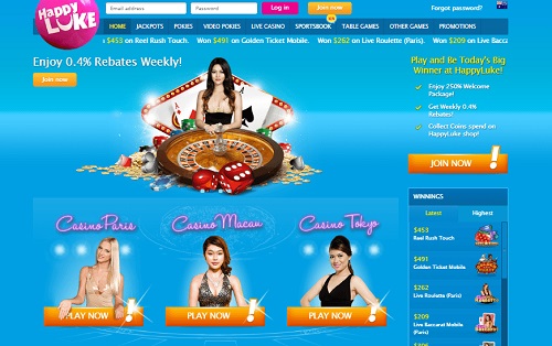 casino online HappyLuke Tham gia các trò chơi theo cấp độ